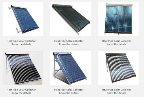 Heat Pipe Solar Collector