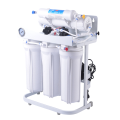 6 Stage Reverse Osmosis with oil pressure gauge