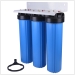 20" Triple Jumbo blue water filter housing