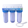 3 stages transparent kitchen pipe housing Water Filters