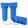 double blue kitchen pipe Water purifier