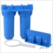 undersink double bule housings water filter
