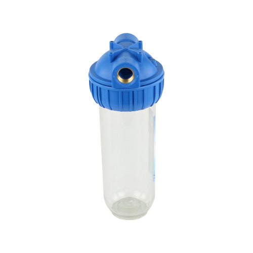 clear inline water filter housing