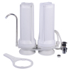 2 stage white color kitchen table type tap Water Filter
