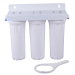 water purifier with three clear housings