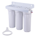 water purifier with three clear housings