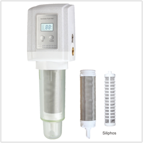 Automatic sediment filter for home use