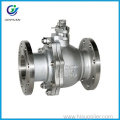 flanged end stainless steel casting ball valve