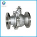 flanged end stainless steel casting ball valve