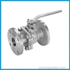 flanged end stainless steel casting ball valve