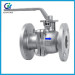 high quality handle flange 2 inch stainless ball valve