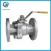 handwheel cast steel floating flange end entry ball valve