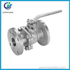 handwheel cast steel floating flange end entry ball valve