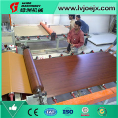 aluminum foil extrusion coating laminating machine for gypsum ceiling board