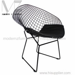 Modern Style Diamond Metal Dining Chair
