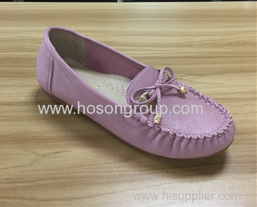 Round toe women clip on casual shoes