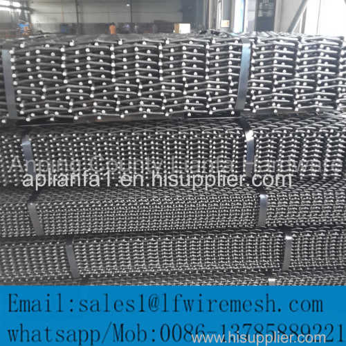 45-65Mn High Carbon Steel Square Wire Mesh for Vibrating Screen