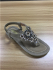 Lady elastic band flat sandals