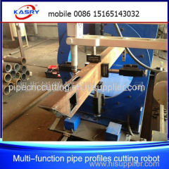 8 axis cnc pipe profile cutting machine plasma cutting