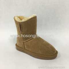 Warm children ankle winter boots