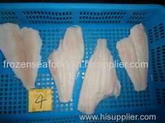 Yellowfin sole fillets skinless PBO