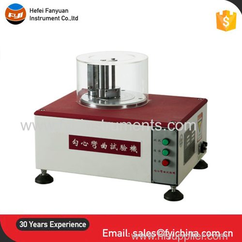 Electric steel shank bending test machine