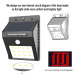 Super Bright 12 LED Motion Sensor Solar Wall Light