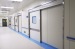 inside wall mounting type automatic sliding hermetic doors for operation theatres