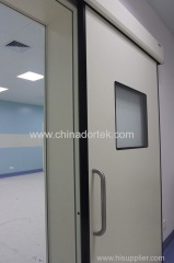 inside wall mounting type automatic sliding hermetic doors for operation theatres