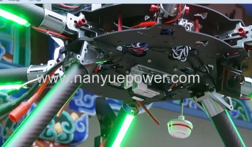 UAV Six Rotor Drone for 70mm2 Power Cable Stringing and 35mm Aerial Power Cable Inspection in PowerTransmission Lines