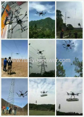 Best Power line and transmission line inspection robot drone flight cost with unmanned aircraft systems fr manufacturer