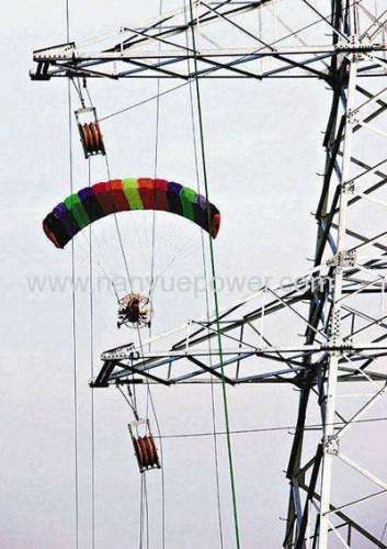 UAV Six Rotor Drone for 70mm2 Power Cable Stringing and 35mm Aerial Power Cable Inspection in PowerTransmission Lines