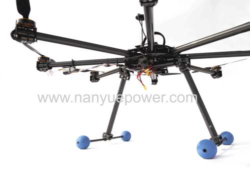 UAV Six Rotor Drone for 70mm2 Power Cable Stringing and 35mm Aerial Power Cable Inspection in PowerTransmission Lines