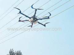 Best Power line and transmission line inspection robot drone flight cost with unmanned aircraft systems fr manufacturer