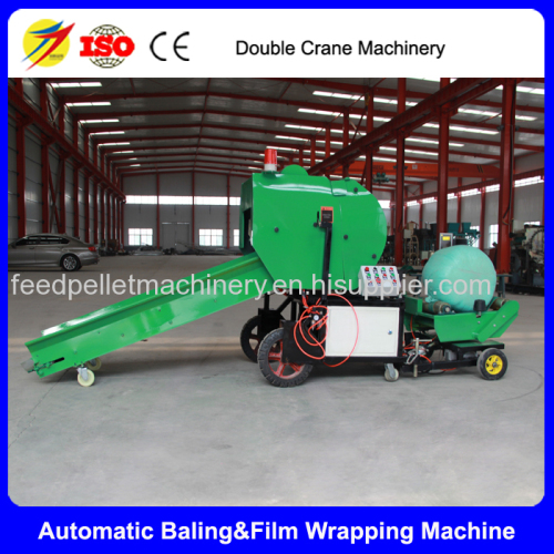 Full automatic corn silage baler machine mini round hay balers mini hay baler for sale