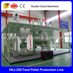 Hot sale best price 1-2t per hour poultry feed making line for poultry farm