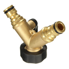 Copper Soft Water Hose Splitter