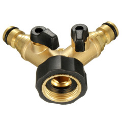 Copper Soft Water Hose Splitter