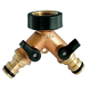 Copper Soft Water Hose Splitter