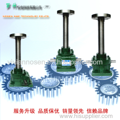 Manual or Electrical Worm Gear Steel Screw Jack