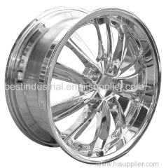 SILVER ALUMINUM ALLOY WHEEL HUB