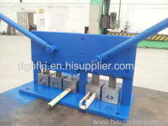 aluminum headrail punching and cutting machine