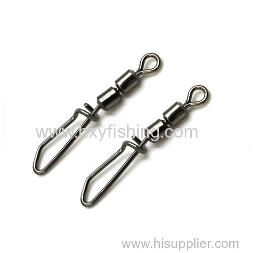 High speed double rolling swivel with T-shape snap(Size:3/0 1/0 6 8)
