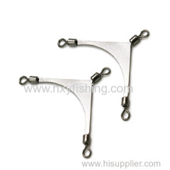 Rolling pole swivel(Size:1/0 2 4 6 8 10)