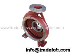 Pump casing pump seat