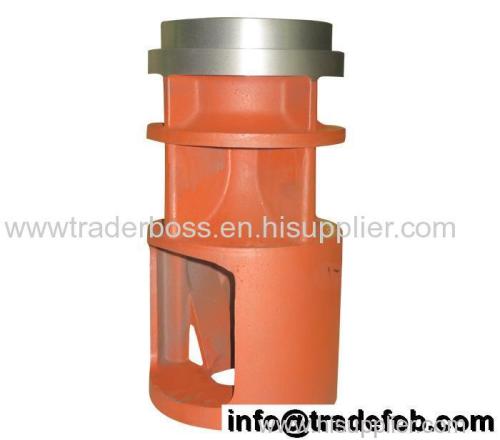 Valve water meter casing