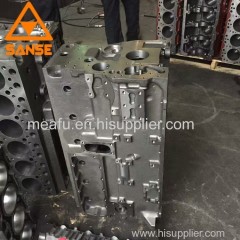 engine cylinder block for excavator