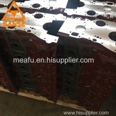 engine cylinder block for excavator