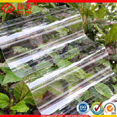 Polycarbonate Corrugated Hollow Solid Sheet for Roofing Greenhouse