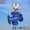 Pilot piston type gas pressure reducing valve